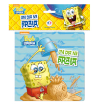 Livro Banho Bob Esponja - Um dia na praia Livro Banho Bob Esponja - Um dia na praia