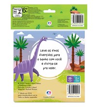 Livro Banho Dinos divertidos