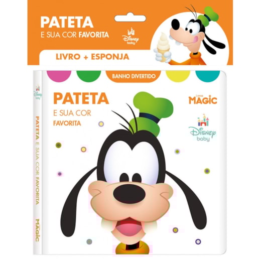 Livro Banho Disney Baby- Pateta e Sua Cor favorita