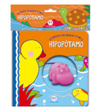 Livro Banho Diversão no banho com o hipopótamo