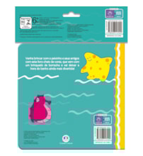 Livro Banho Diversão no banho com o peixinho