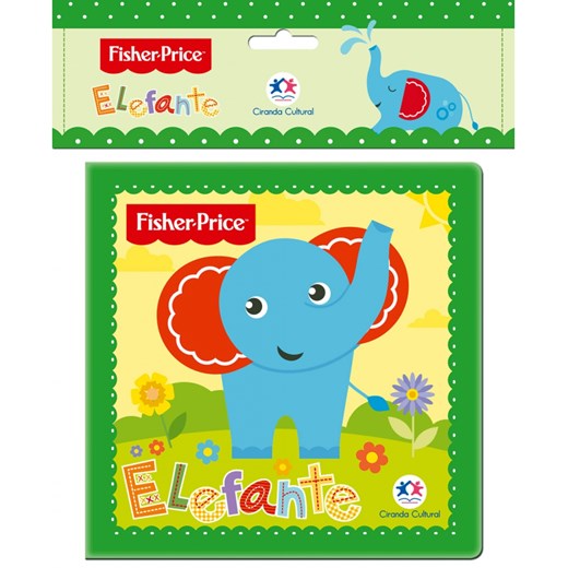 Livro Banho Fisher-Price - Elefante