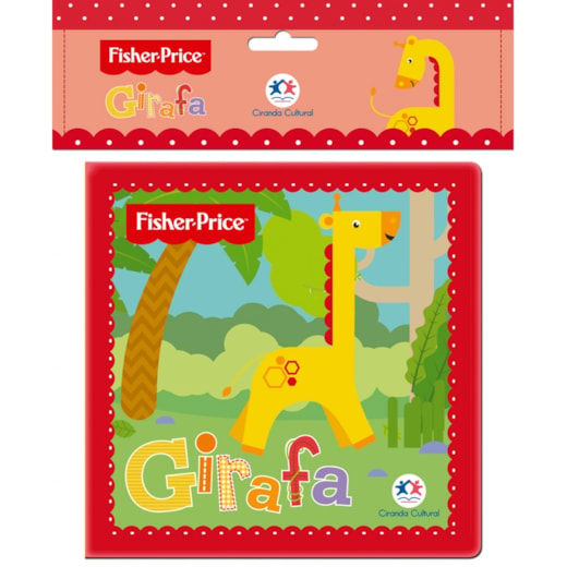 Livro Banho Fisher-Price - Girafa