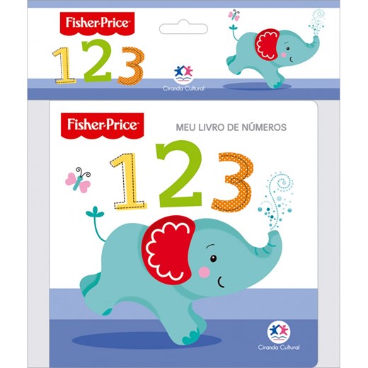 Livro Banho Fisher-Price - Números