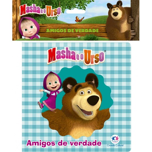 Livro Banho Masha e o Urso - Amigos de verdade