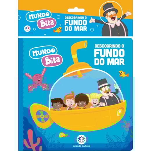 Livro Banho Mundo Bita - Descobrindo o fundo do mar - Banho e diversão