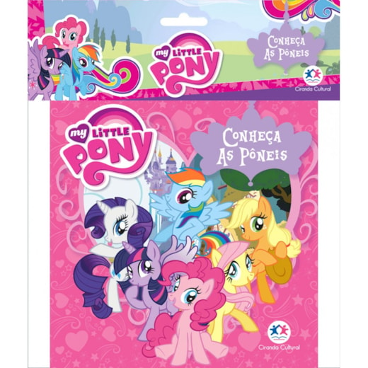 Livro Banho My Little Pony - Conheça as pôneis