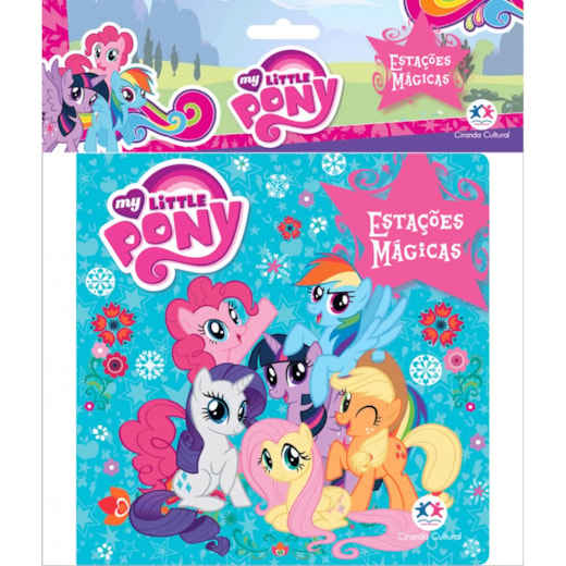 Livro Banho My Little Pony - Estações mágicas