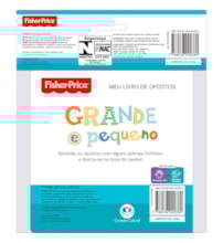 Livro Banho My opposites book - Big and Small