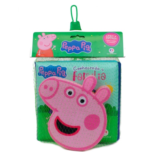 Livro Banho Peppa Pig - Minha esponjinha