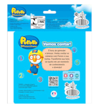 Livro Banho Pororo - Vamos contar!