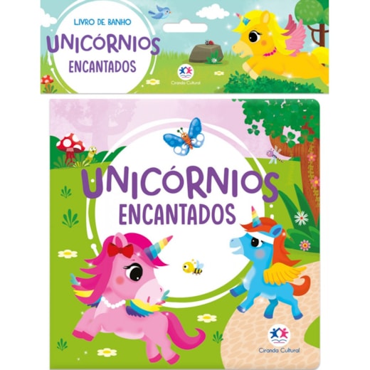 Livro Banho Unicórnios encantados