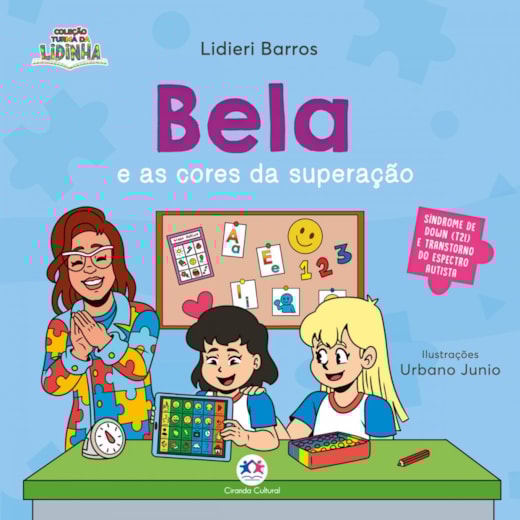 Livro Bela e as cores da superação