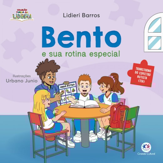 Livro Bento e sua rotina especial