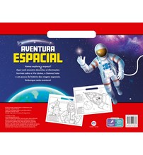 Livro Blocão de colorir Aventura espacial