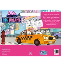 Livro Blocão de colorir Barbie - Sonhos na cidade grande