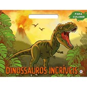 Produto Livro Blocão de colorir Dinossauros incríveis