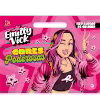 Livro Blocão de colorir Emilly Vick - Cores poderosas