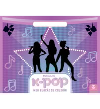 Livro Blocão de colorir Estrelas do K-Pop - Meu blocão de colorir