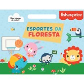 Produto Livro Blocão de colorir Fisher-Price - Esportes da floresta