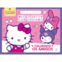 Livro Blocão de colorir Hello Kitty - Colorindo os amigos - Meu Blocão de Colorir