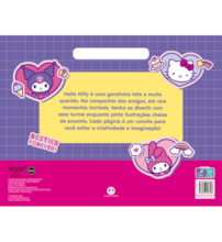 Livro Blocão de colorir Hello Kitty - Colorindo os amigos - Meu Blocão de Colorir