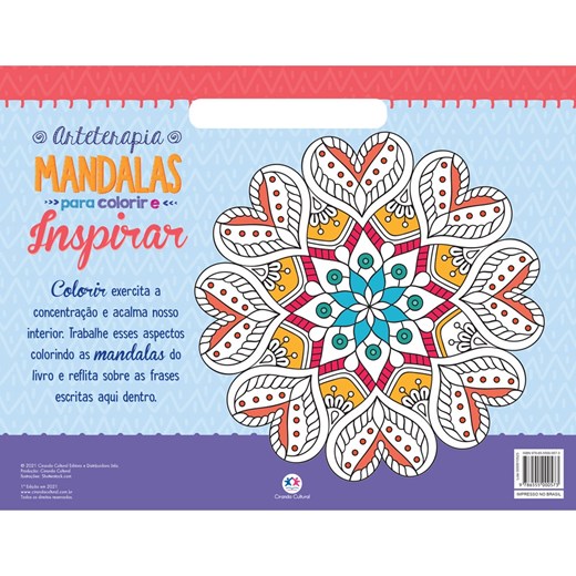 Livro de Colorir Mandalas para Acalmar - Papel Picado - Papelaria,  presentes, Scrapbook, decoração e muito mais