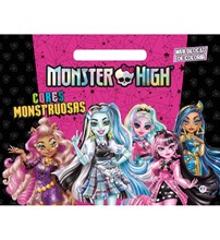 Livro Blocão de colorir Monster High - Cores monstruosas
