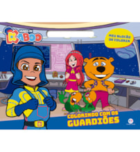 Livro Blocão de colorir Mundo de Kaboo - Colorindo com os guardiões - Meu blocão de colorir