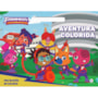 Livro Blocão de colorir Paramigos imparáveis - Aventura colorida