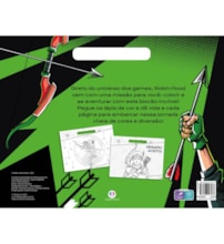 Livro Blocão de colorir Robin Hood Gamer - Game das cores