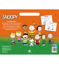 Livro Blocão de colorir Snoopy - A felicidade está no ar - Meu blocão de colorir