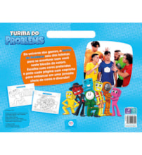 Livro Blocão de colorir Turma do Problems - Cores dos amigos
