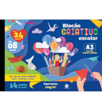 Livro Bloco criativo Blocão criativo escolar