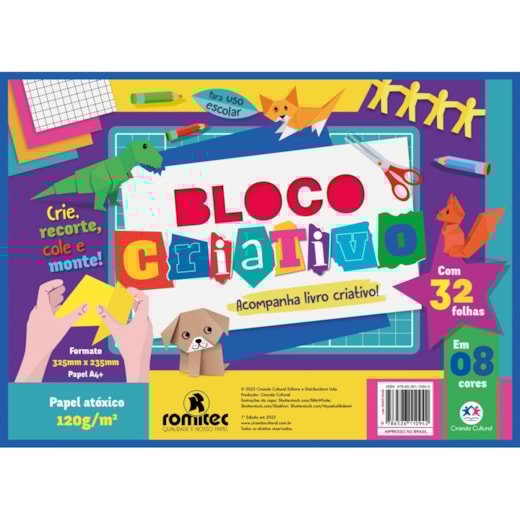 Livro Bloco criativo Bloco Criativo