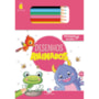 Livro Bloquinho + lápis de cor Colouring shades
