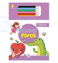 Livro Bloquinho + lápis de cor Colouring shades