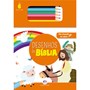 Livro Bloquinho + lápis de cor  Desenhos da Bíblia