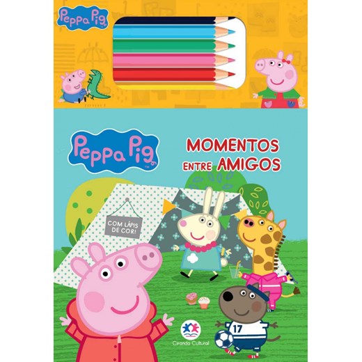 Amigos Fofinhos - Livro para Colorir com Lápis de Cor! - Vários - Compra  Livros na