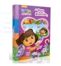 Livro Box com 6 Minilivros Dora, a Aventureira - Pura diversão Livro Box com 6 Minilivros Dora, a Aventureira - Pura diversão