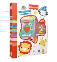 Livro Box com 6 Minilivros Fisher-Price - Primeiros Conceitos Livro Box com 6 Minilivros Fisher-Price - Primeiros Conceitos