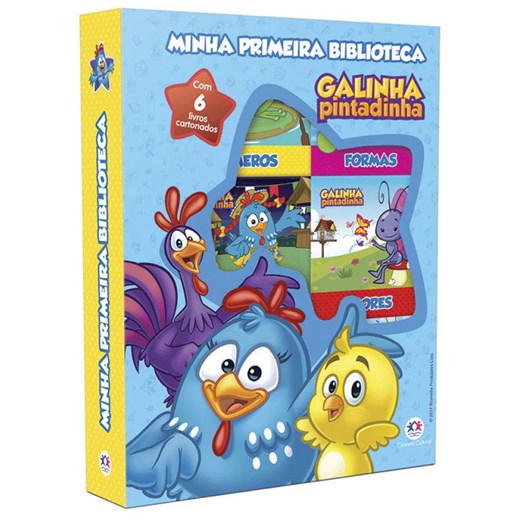 Coleção Desenho Infantil Galinha Pintadinha 6 Em 1