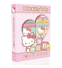 Livro Box com 6 Minilivros Hello Kitty - Hora de aprender
