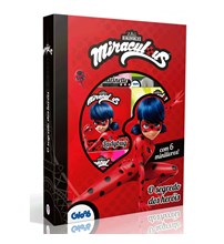 Livro Box com 6 Minilivros Ladybug - O segredos dos heróis