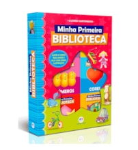 Livro Box com 6 Minilivros Minha primeira biblioteca Livro Box com 6 Minilivros Minha primeira biblioteca