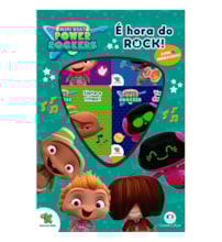 Livro Box com 6 Minilivros Mini Beat Power Rockers - É hora do rock!