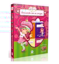 Livro Box com 6 Minilivros Moranguinho - Brincando com os amigos