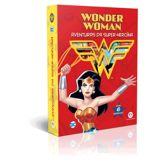 Livro Box com 6 Minilivros Mulher Maravilha - Aventuras da super-heroína -  Ciranda Cultural