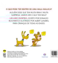 Livro Braille A Mala Maluca - Edição com Braille e Fonte Ampliada