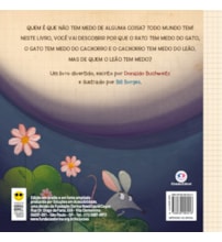 Livro Braille Quem é que tem medo? - Edição com Braille e Fonte Ampliada